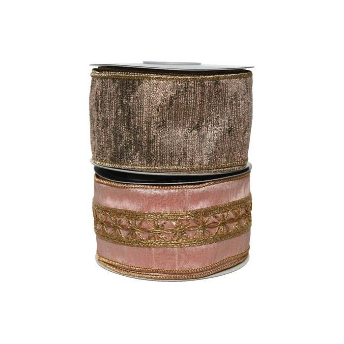 NASTRO ORGANZA 2AS BLUSH PINK